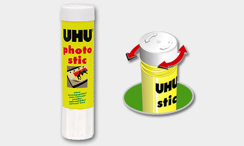 Клей-карандаш для фотографий UHU Photo Stic