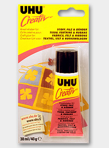 Клей UHU "Креатив" для ткани, шерсти и лент