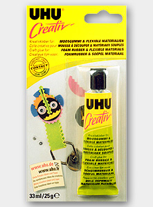 Клей UHU "Креатив" для пенорезины и других эластичных материалов