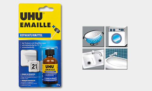 Средство для ремонта эмалированных поверхностей UHU Emaille