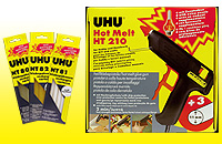 Высокотемпературный клеевой пистолет (термопистолет) UHU Hot Melt HT 210