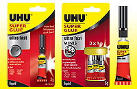 Секундный (моментальный) суперклей UHU Super Glue