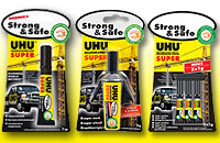 Универсальный контактный секундный клей UHU Super Strong & Safe